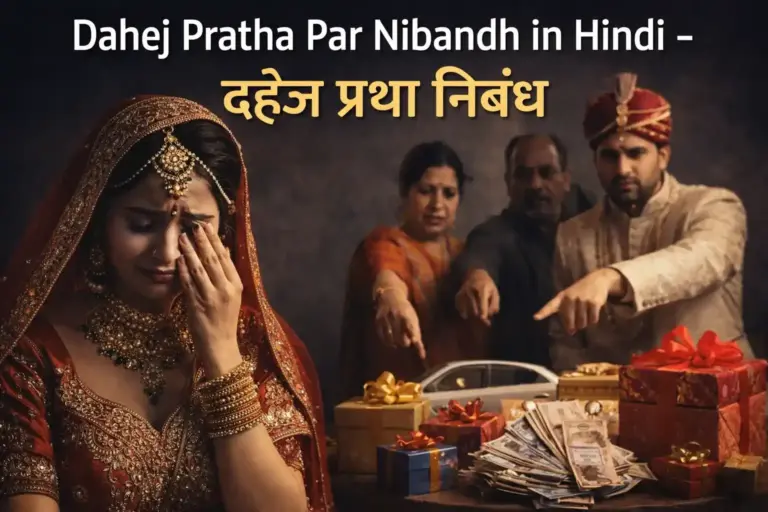 Dahej Pratha Par Nibandh