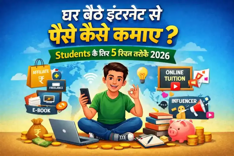 घर बैठे इंटरनेट से पैसे कैसे कमाए