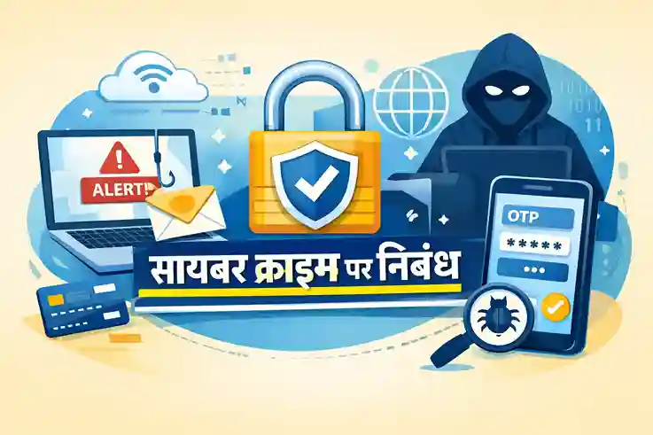 Cyber Crime Par Nibandh
