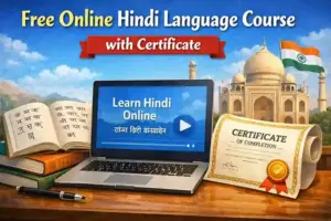 Free Online Hindi Language Course with Certificate