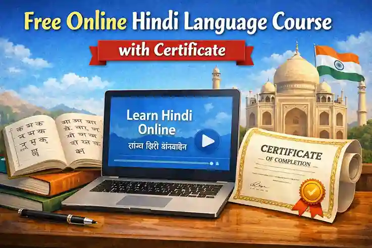 Free Online Hindi Language Course with Certificate