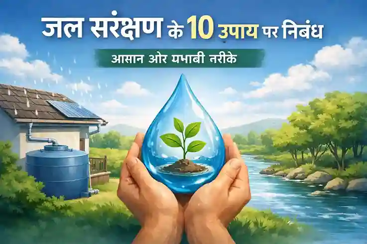 Jal Sanrakshan ke Upay