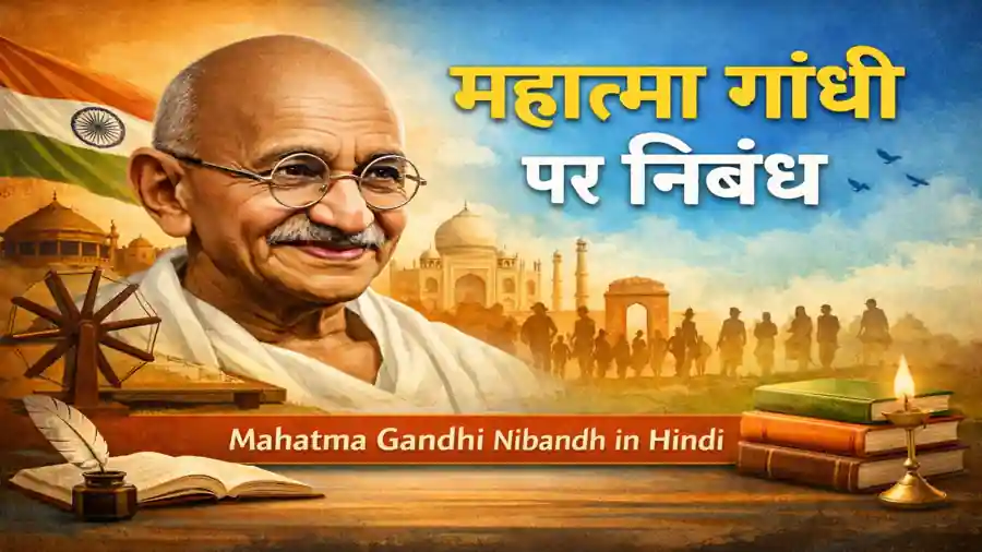 महात्मा गांधी निबंध pdf download
