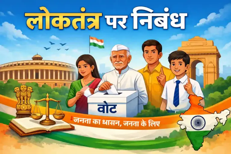 Loktantra Par Nibandh