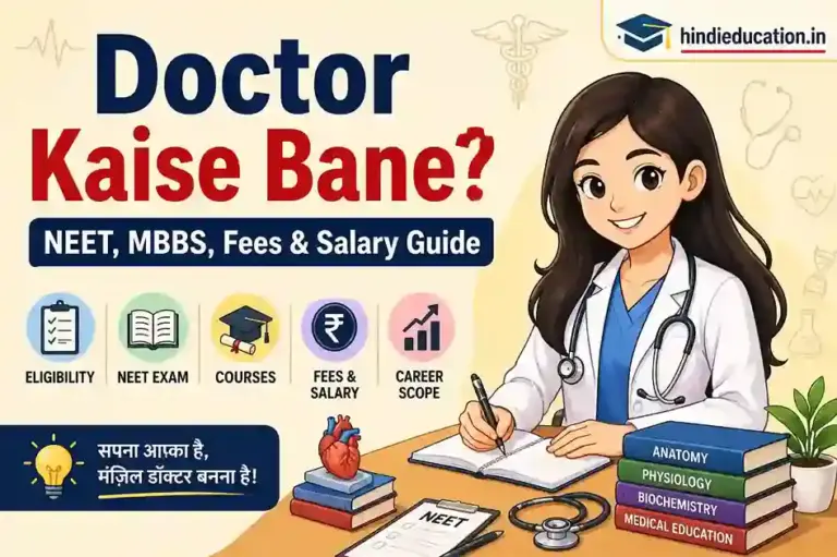 doctor kaise bane